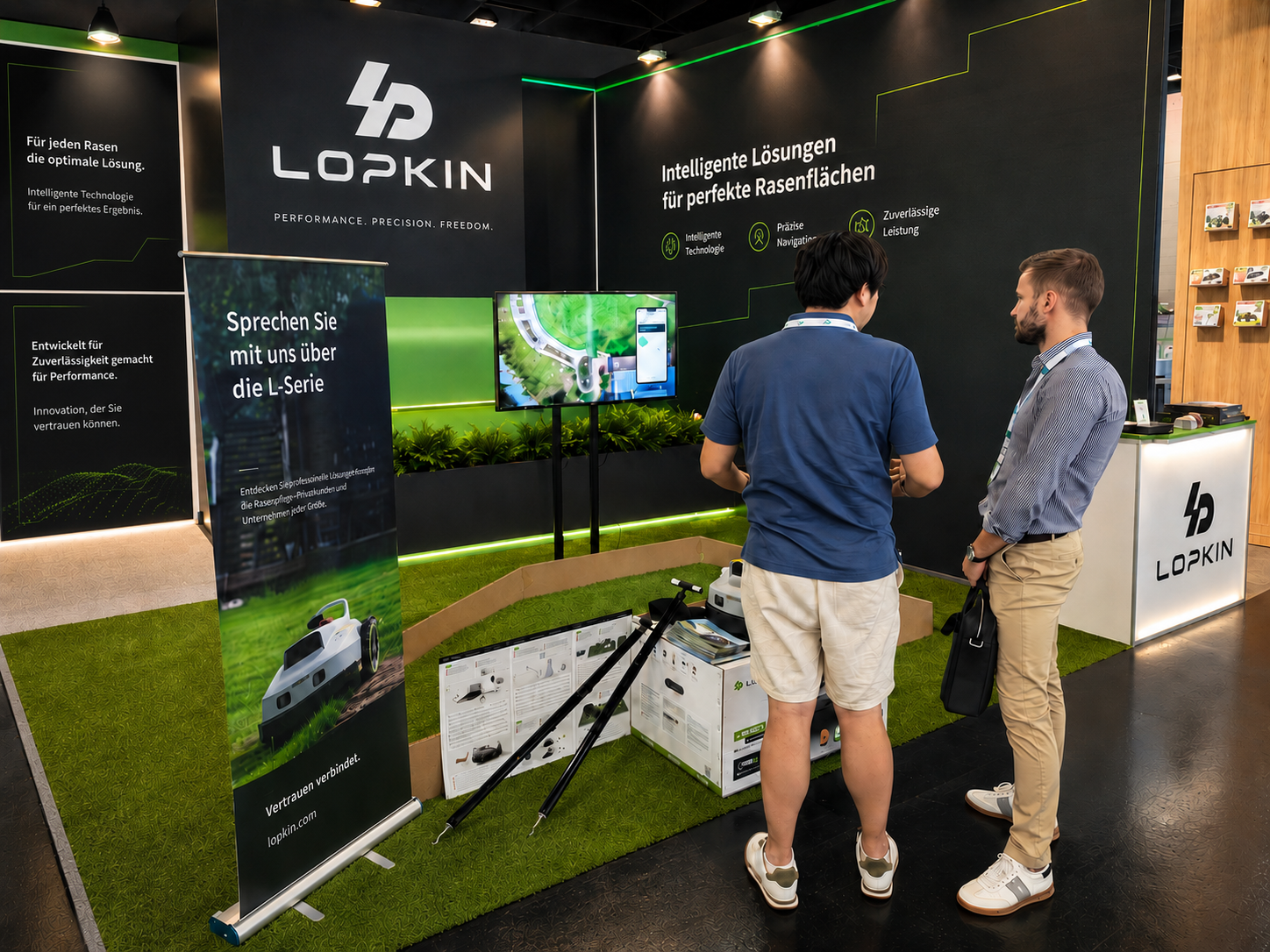 LOPKIN L1500 and L2500 Debut at spoga+gafa 2026 with Next-Generation Wire-Free Robotic Lawn Mowers